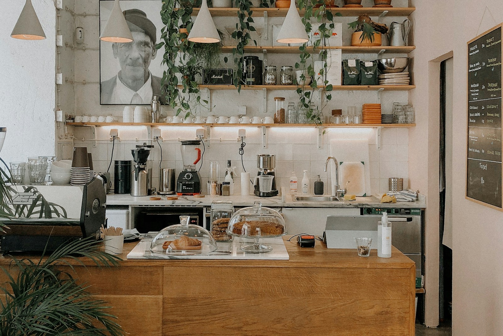 A thoughtfully designed small business interior